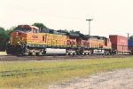 Westbound stack train